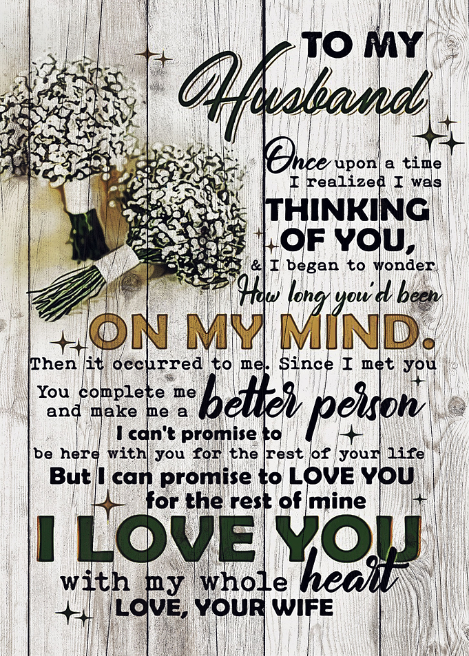 To my Husband
