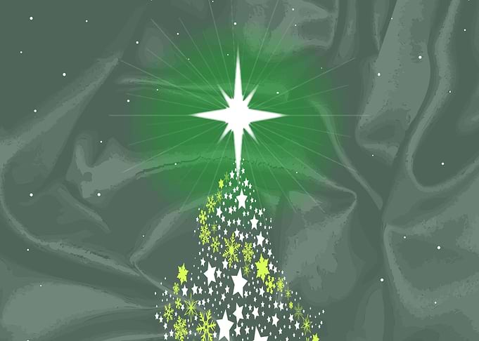 Silk Christmas Tree