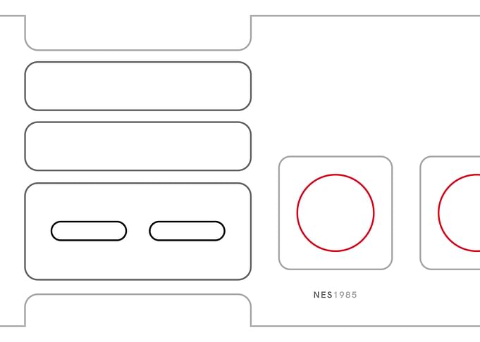 NES Controller Artwork