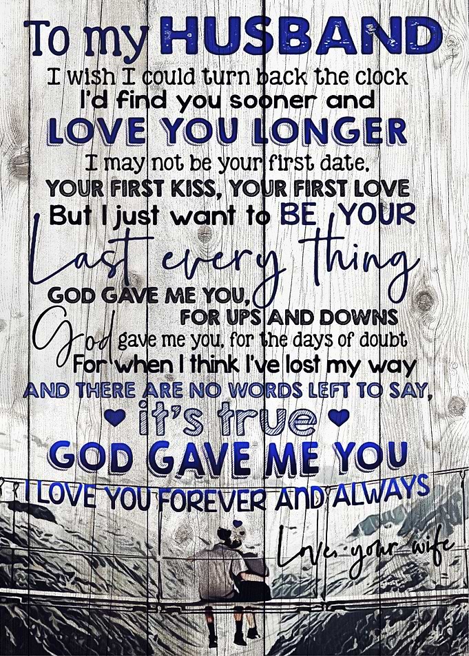 To my Husband