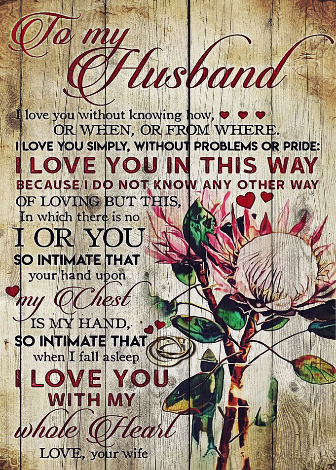 To my Husband