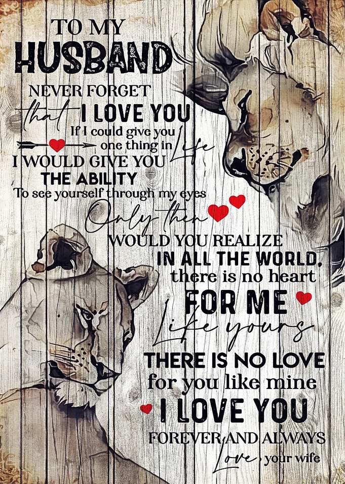 To my Husband