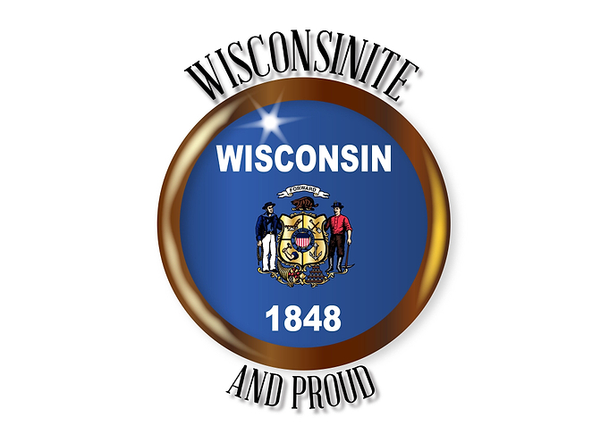 Wisconsin Proud Flag