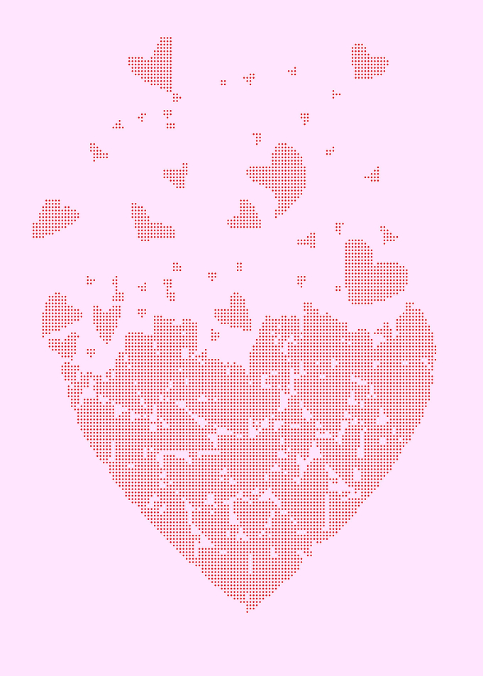 Flyaway Love Heart