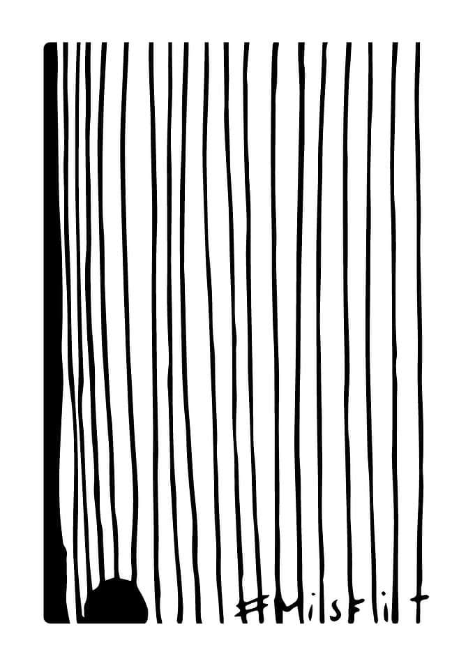 Ink Drawing Illustration
