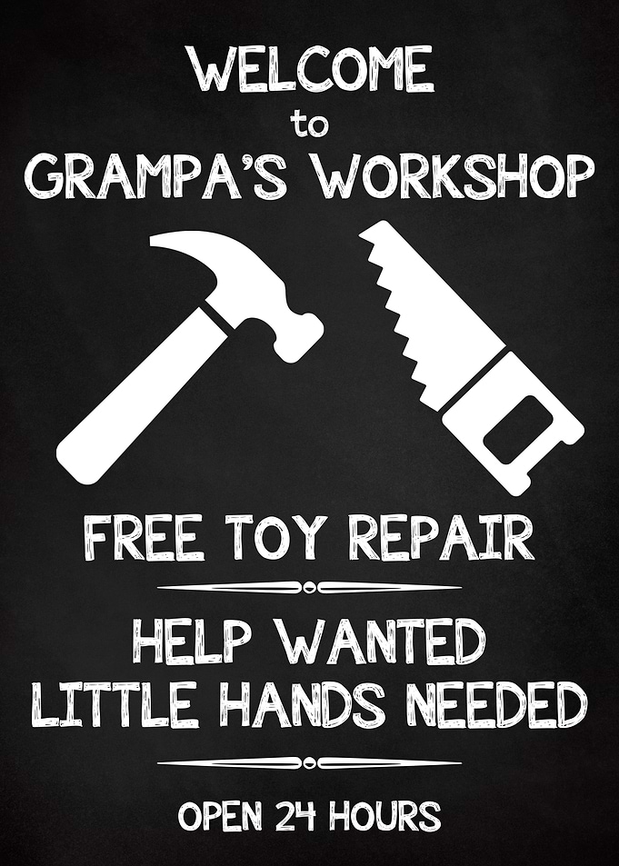 Grampas Workshop Welcome