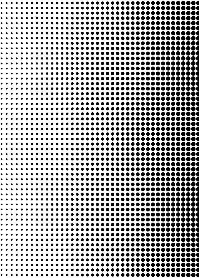 Halftone Faded Grid