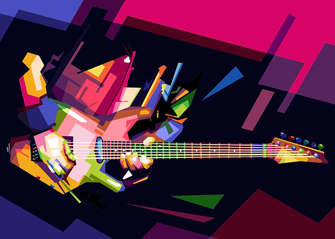Colorfull in Guitar STEVE