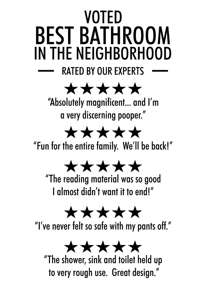 VOTED Best Bathroom Funny