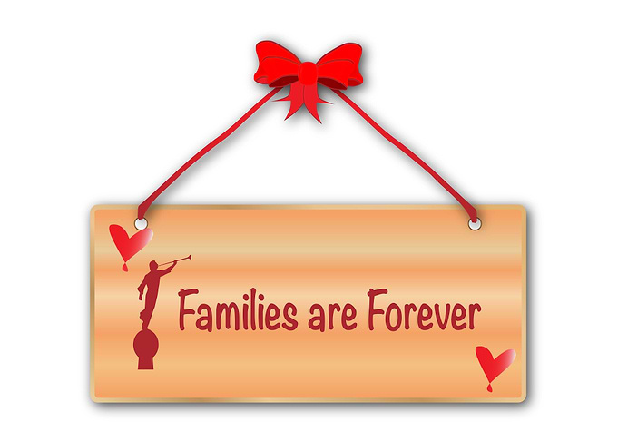 Families Are Forever Sign