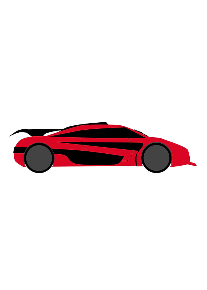 Modern Fast Car