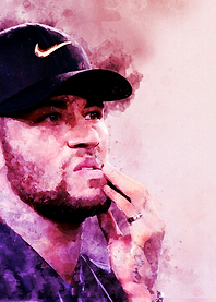 Neymar da Silva Watercolor