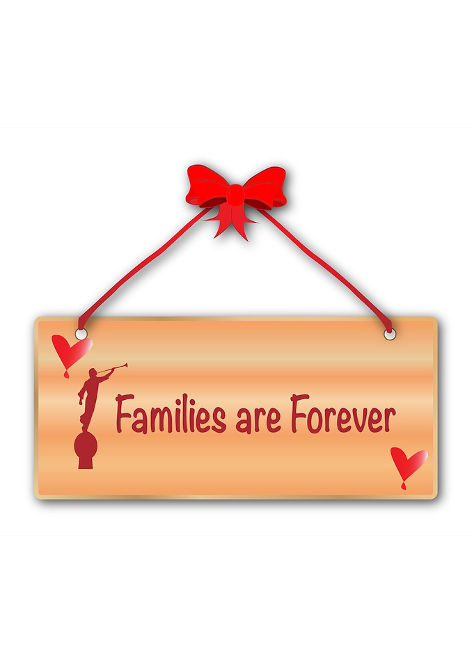 Families Are Forever Sign