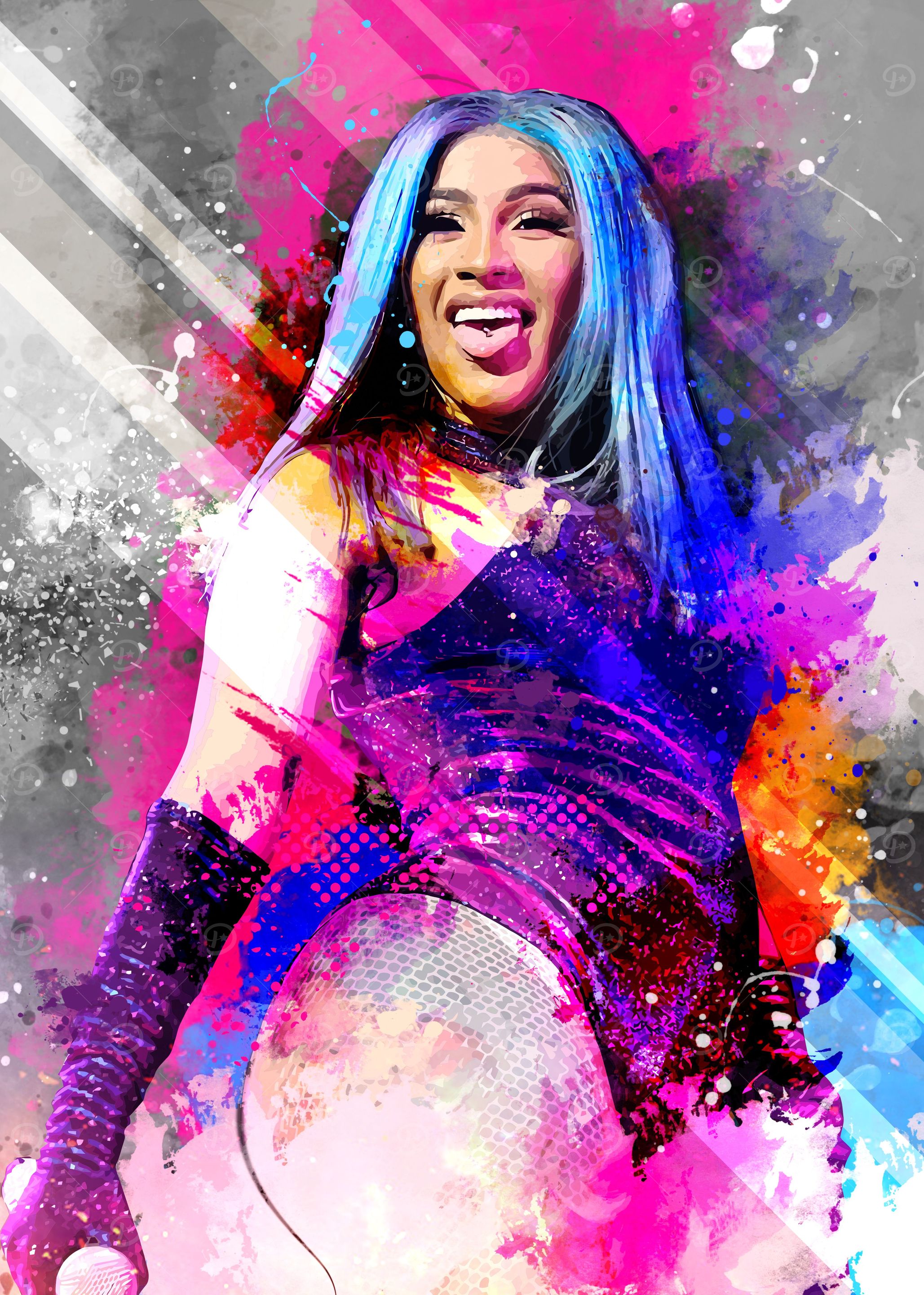 Cardi B PopArt