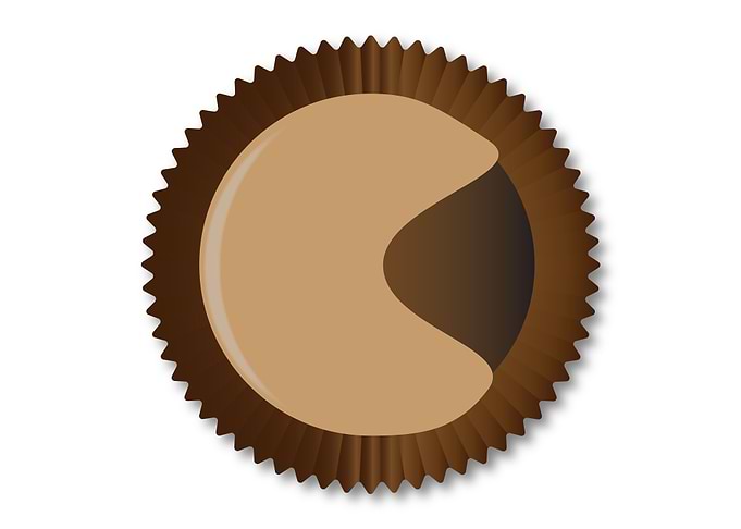 Chocolate Box Moon Shape