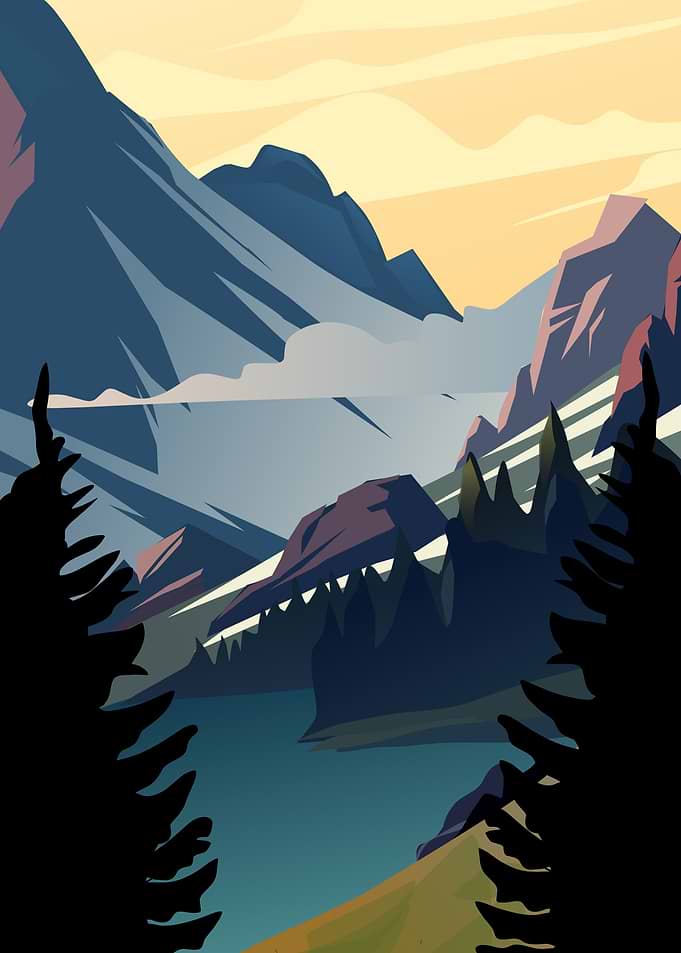 Outdoor adventure in mount
