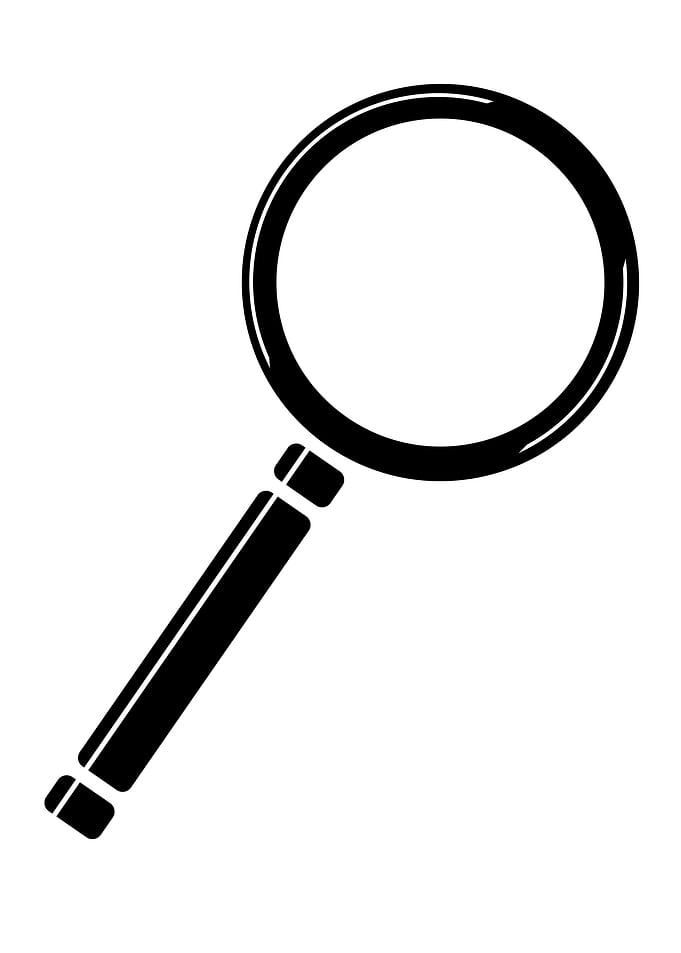 Magnifying Glass Cartoon
