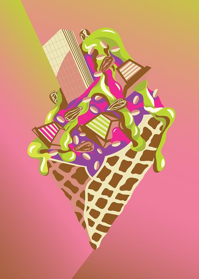Kit Kat Ice Cream