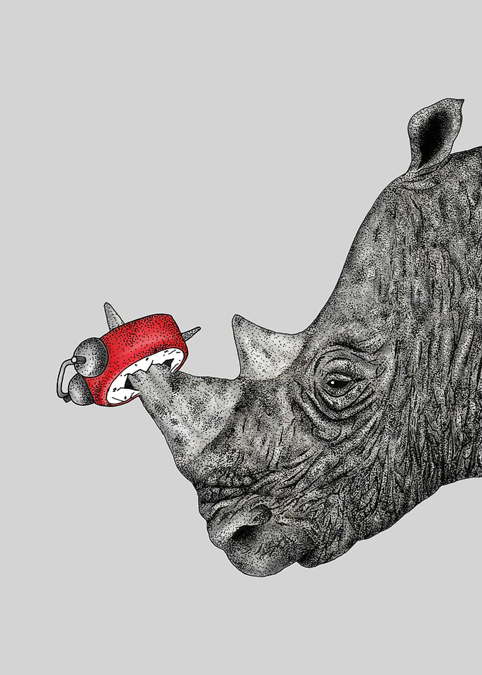 Tired Rhino