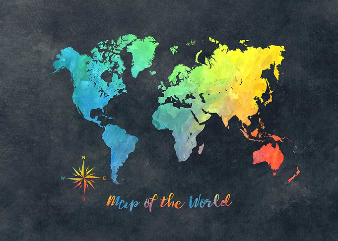 map of the world