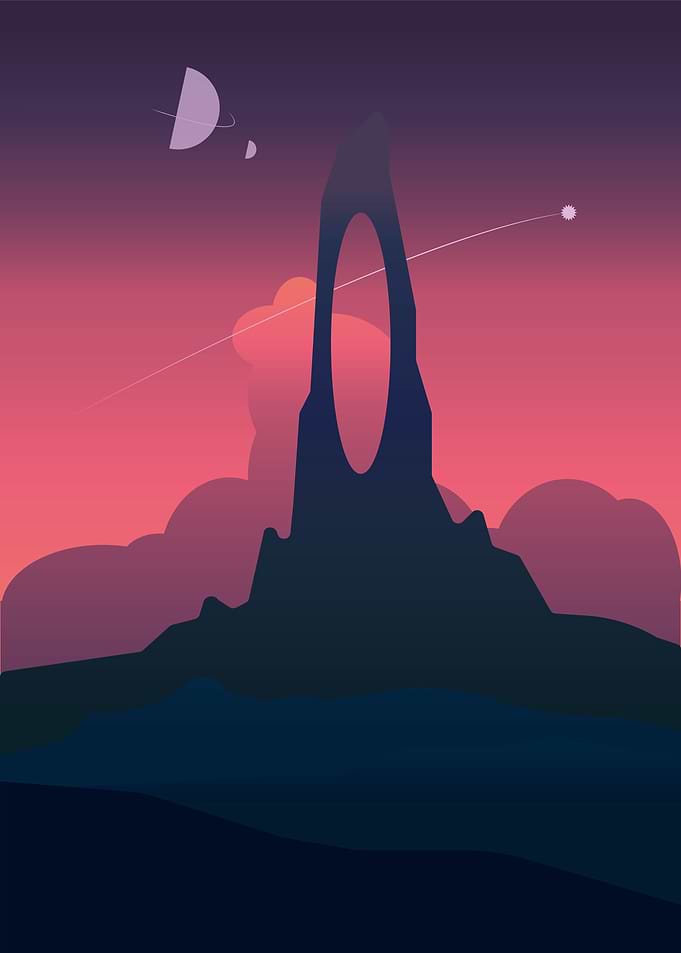 Alien landscape No2