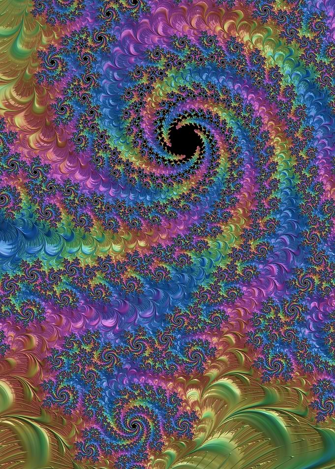Groovy Rainbow Fractal