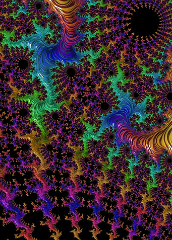Vivid Rainbow Fractal