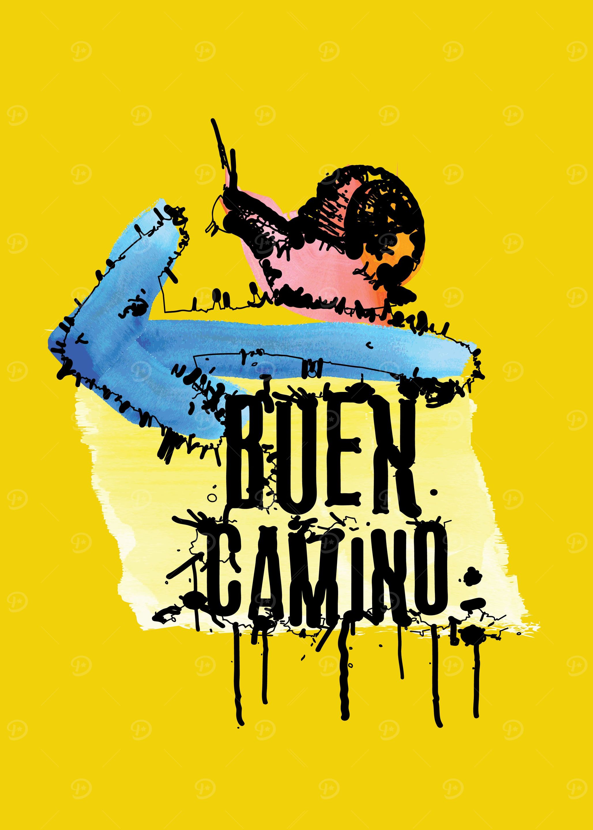 Camino art 1 Buen camino