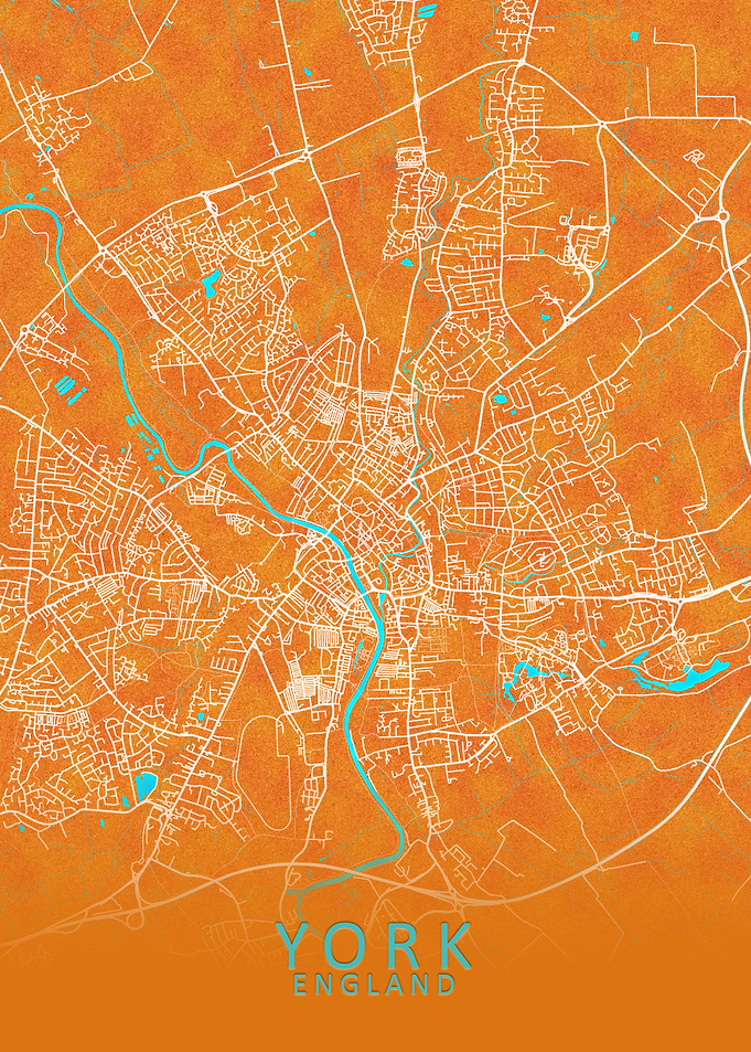 York England City Map