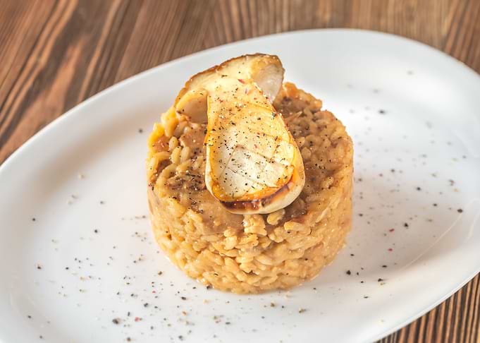 Risotto with porcini