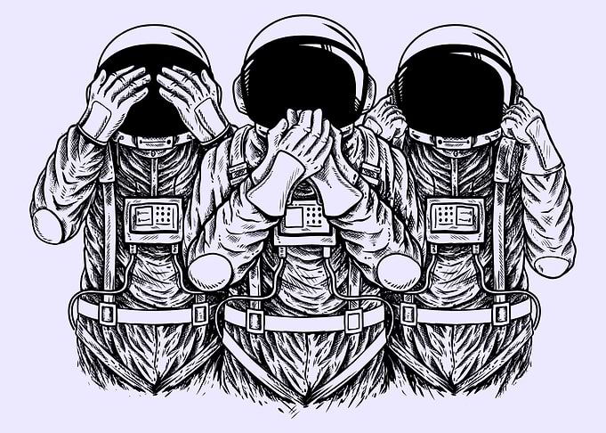 Funny Astronaut