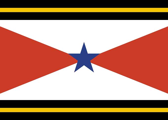 Akha People Thailand flag