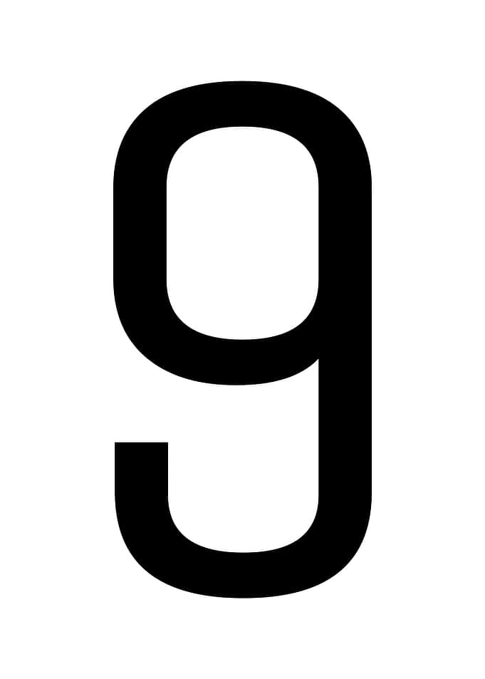 Number 9