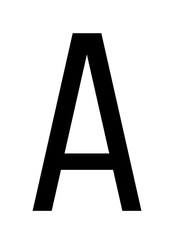 Letter A