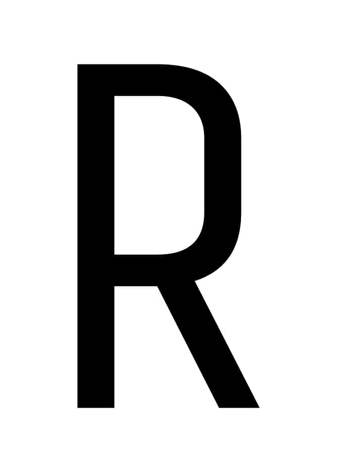 Letter R