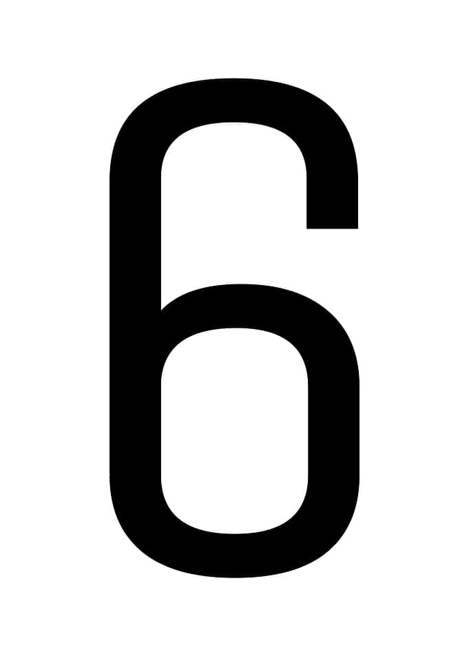 Number 6