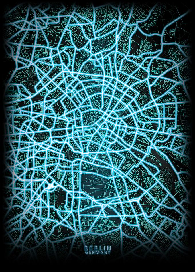 Berlin Germany City Map