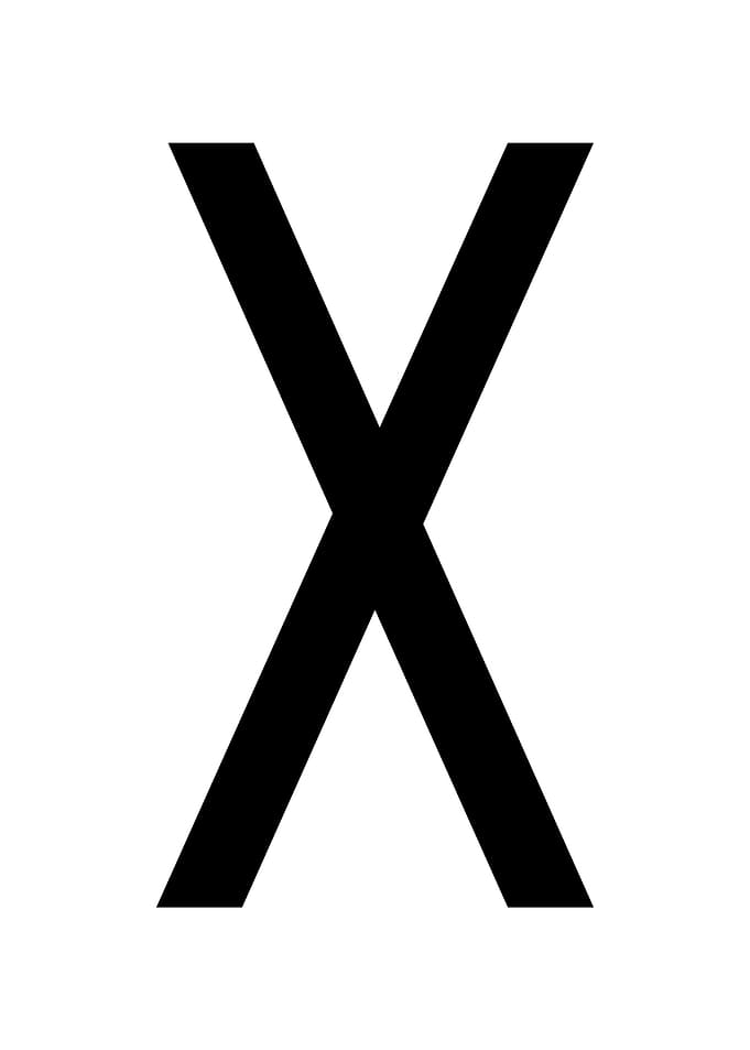 Letter X
