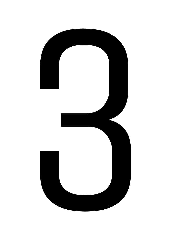 Number 3