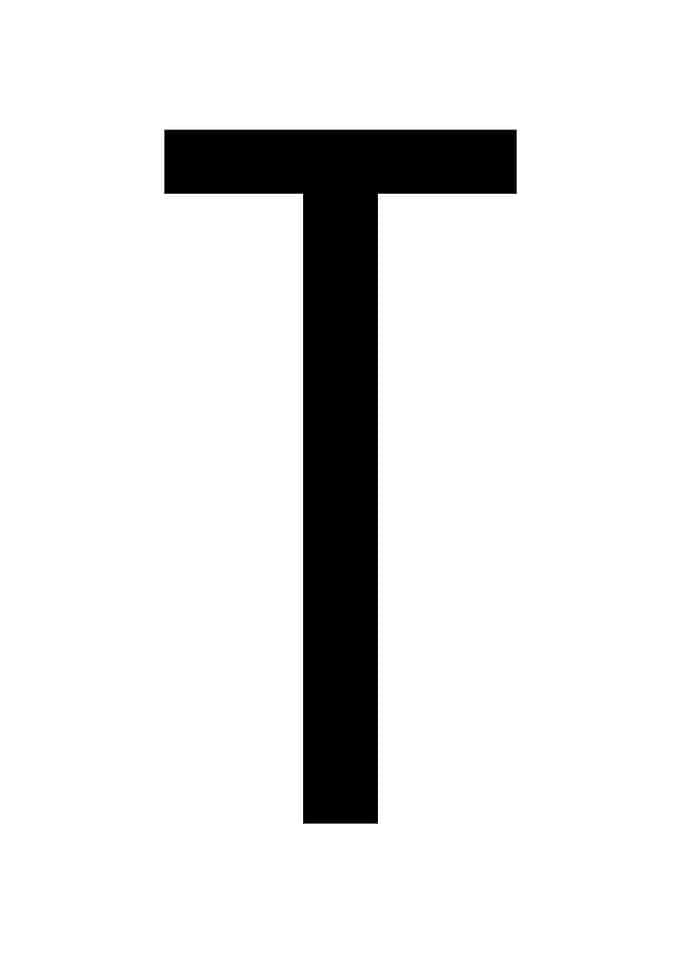 Letter T
