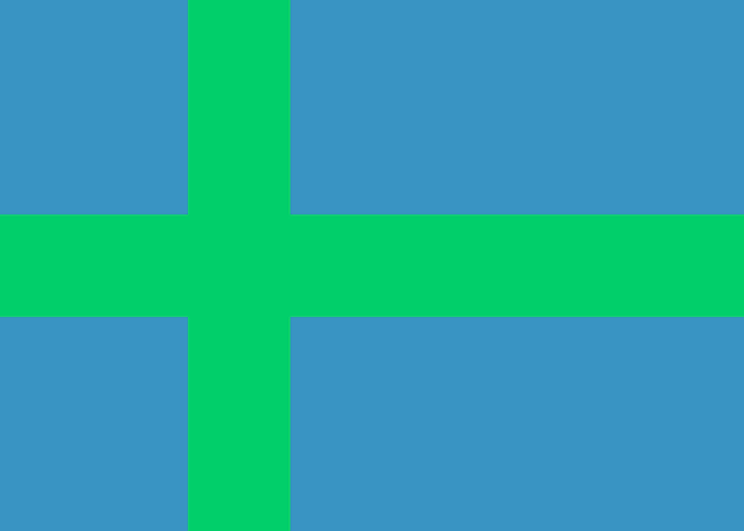Votic people flag