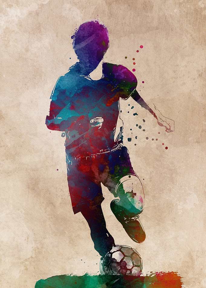 Football soccer player