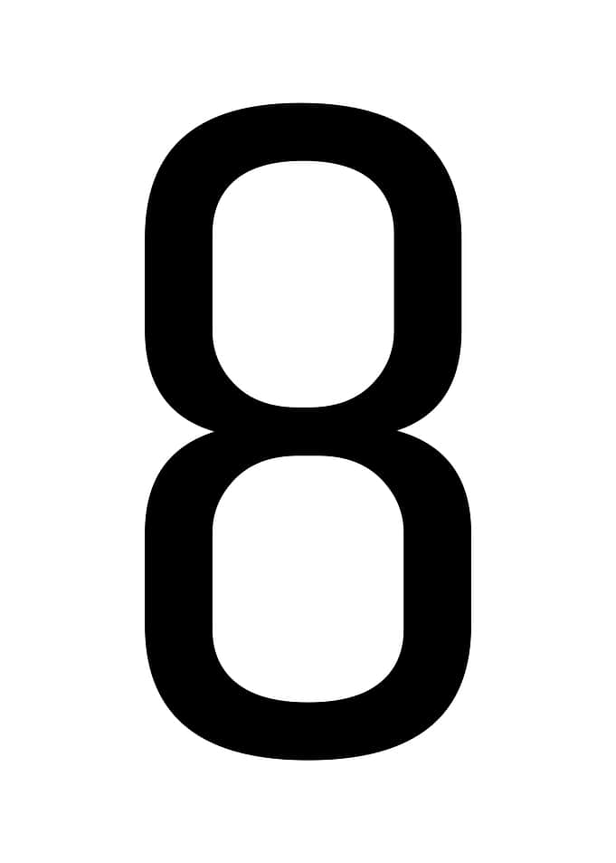 Number 8