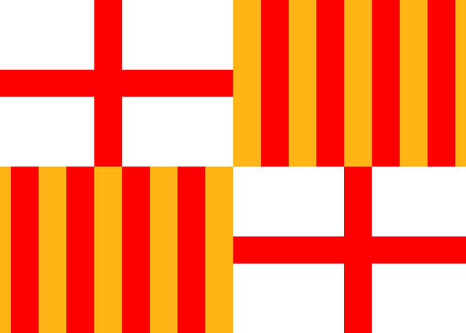 Barcelona flag