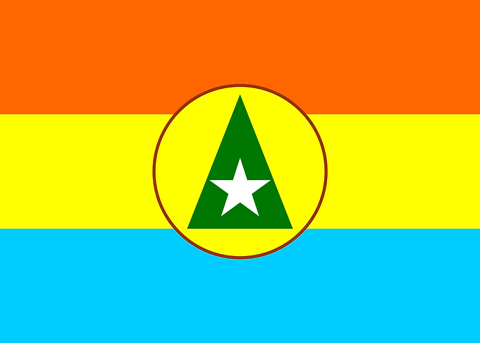 Cabinda Angola flag