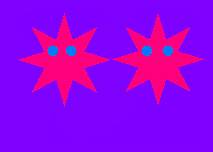 Blue Eyes on Red Stars