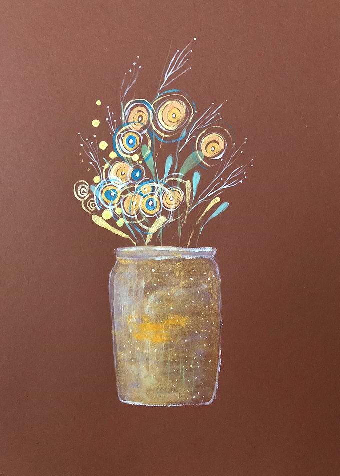 Golden Flowers