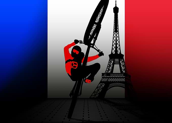 Paris France Mountain bike