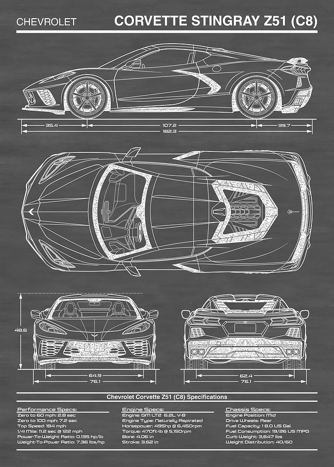 Corvette Stingray C8 Z51