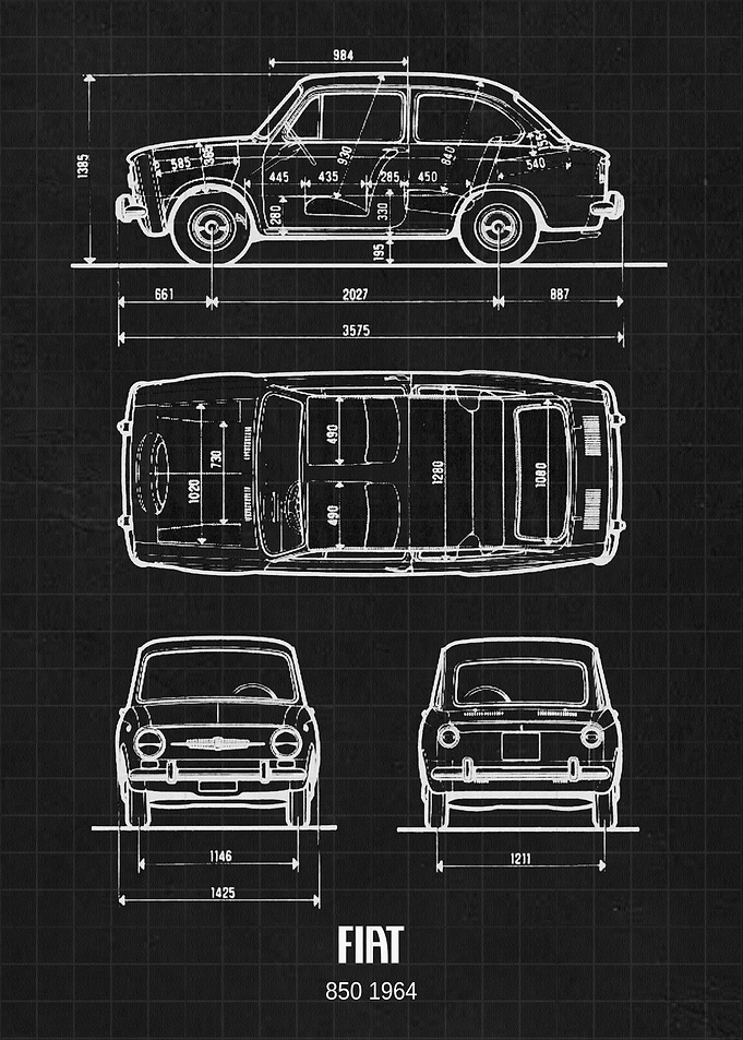 Fiat 850 1964